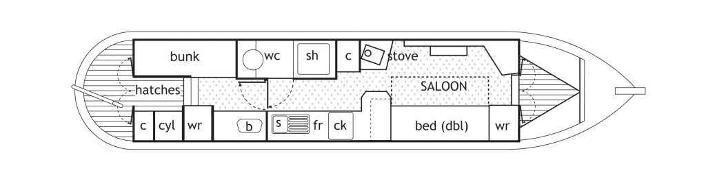 Floor plan for Wrekin