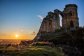 A view over the cheshire plane from Mow Cop, which can be reached on foot from the Macclesfield Canal