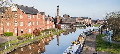 View of a The Boat Museum in Ellesmere Port