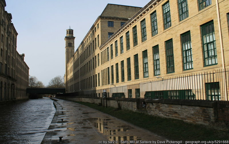 Canal at Salts mill